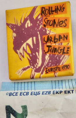 VANHA Merkki Rolling Stones Urban Jungle Europe 1990
