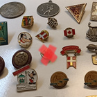 Vanhat Mitalit / Rintamerkit, 32kpl. (Militaria,Disney) - pikkukuva 4