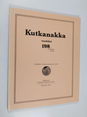 Kutkanakka vuodeksi 198--