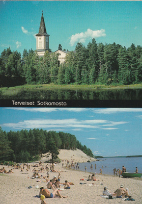 KIRKKOKORTTI - SOTKAMON KIRKKO - 6
