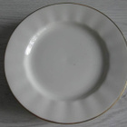 Arabia, kultareuna lautanen, 6 kpl, Kaj Franck, 1949-1964 - pikkukuva 2