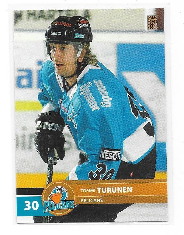 2005-06 CardSet #121 Tommi Turunen Pelicans