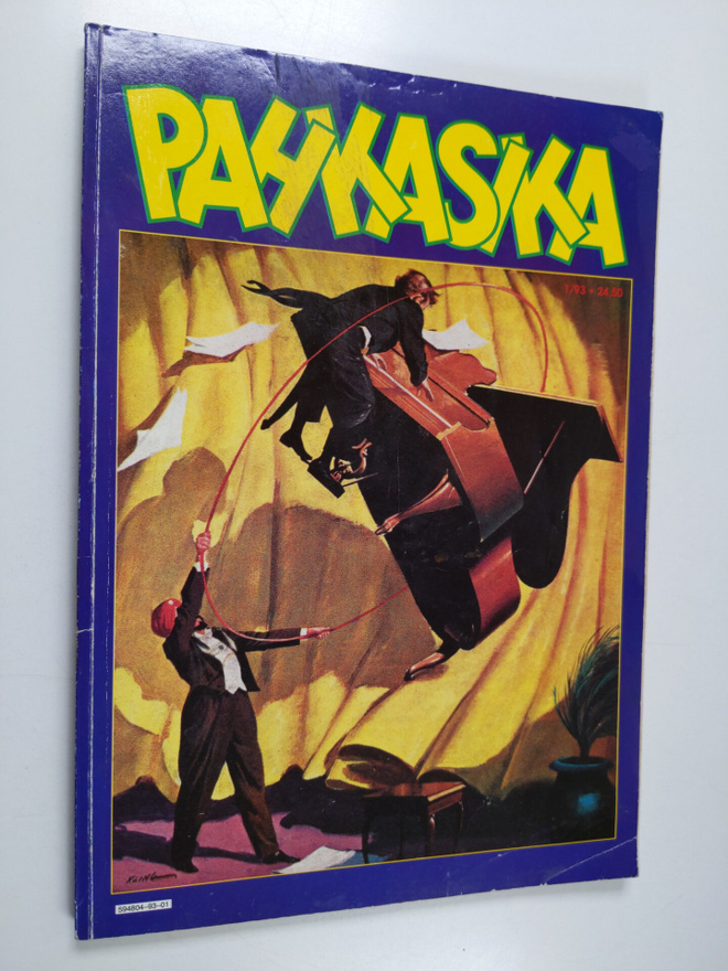 Pahkasika 1/93 : Työn ja aherruksen vuosi