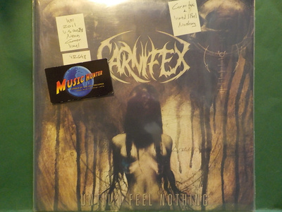 CARNIFEX - UNTIL I FEEL NOTHING - US 2011 UUSI NEON GREEN LP