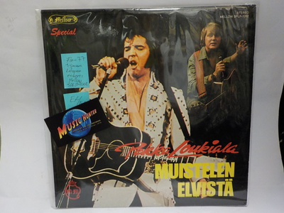 PEKKA LOUKIALA - MUISTELEE ELVISTÄ EX-/EX+ LP