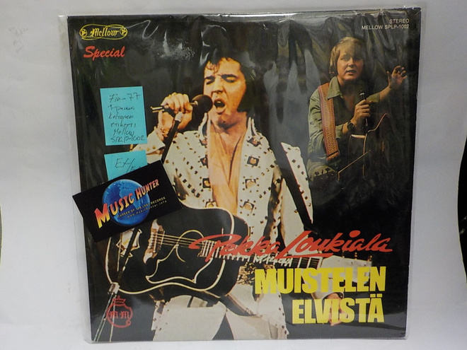PEKKA LOUKIALA - MUISTELEE ELVISTÄ EX-/EX+ LP