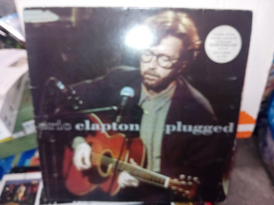 LP Eric Clapton : Unplugged ( SIS POSTIKULU )