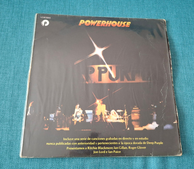 DEEP PURPLE Powerhouse 10 C64 060072 1977 Spain