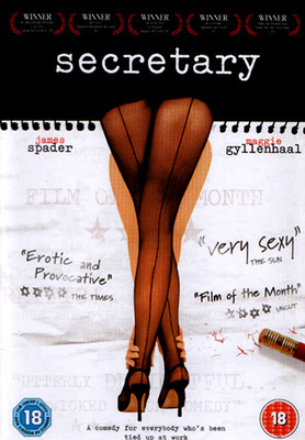 Sihteeri: Secretary (2002) S/M romcom Maggie Gyllenhaal -DVD