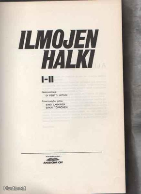 [Jotuni, Pertti]: Ilmojen halki 1-2, sid., Aksiom, 1974