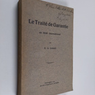 K. G. Idman : Le traite de garantie en droit internationa... - pikkukuva 1