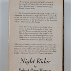 Robert Penn Warren : Night Rider - pikkukuva 2