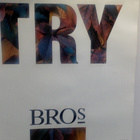 BROS :: TRY :: VINYYLI SINGLE .. 1991 !! UUSI !!! - pikkukuva 1