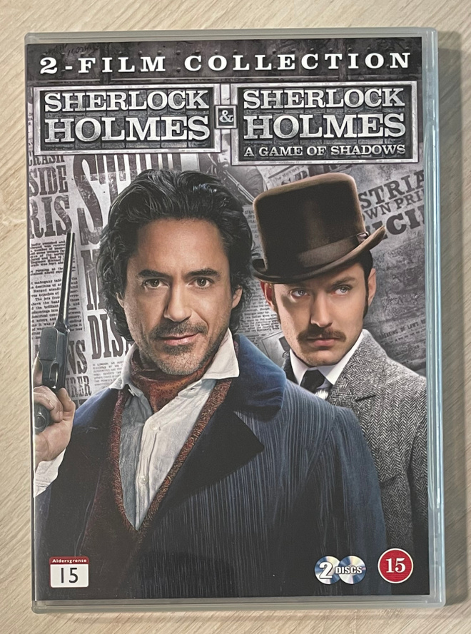 Sherlock Holmes 1&2 (2DVD) Robert Downey Jr. &  Jude Law