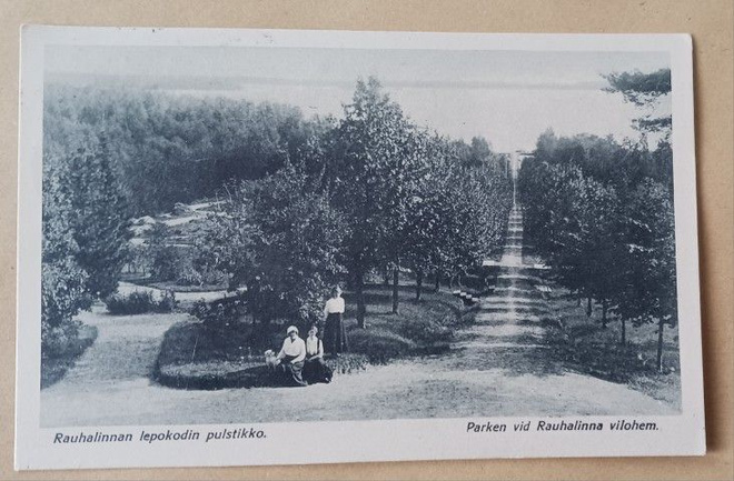 Savonlinna, Rauhalinnan lepokodin puistikko, p. 1931
