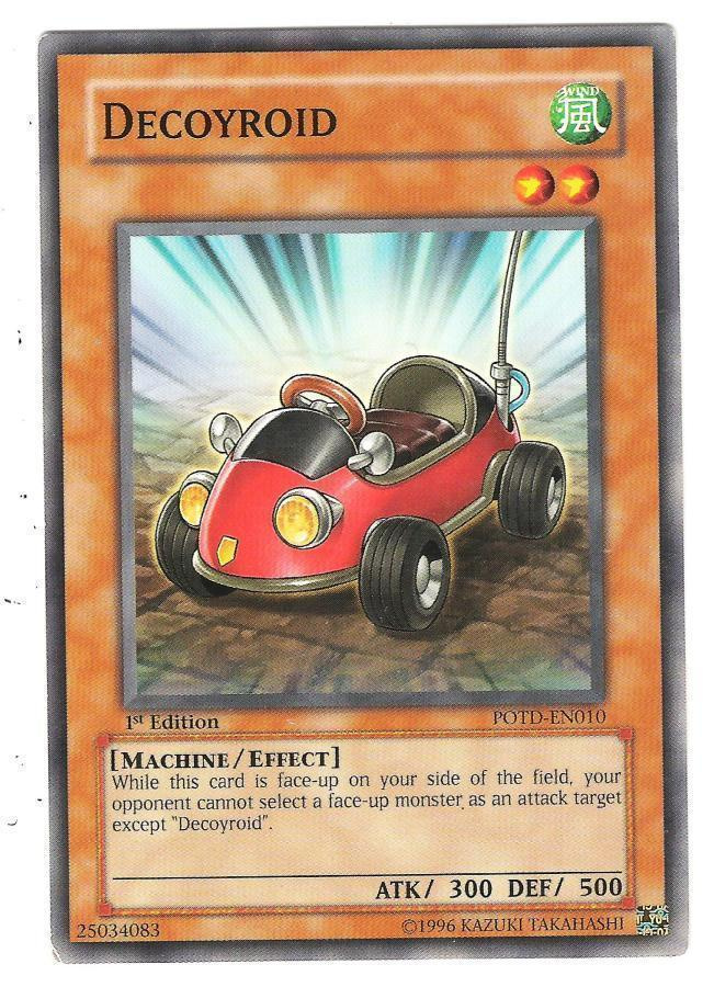 Yu-Gi-Oh hirviö Decoyroid