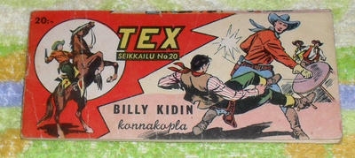 Tex liuska 20 / 1953 - Billy Kidin Konnakopla