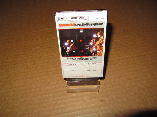 KASETTI:Herbie Mann: Live At The Whisky A Go Go v.1969 USA
