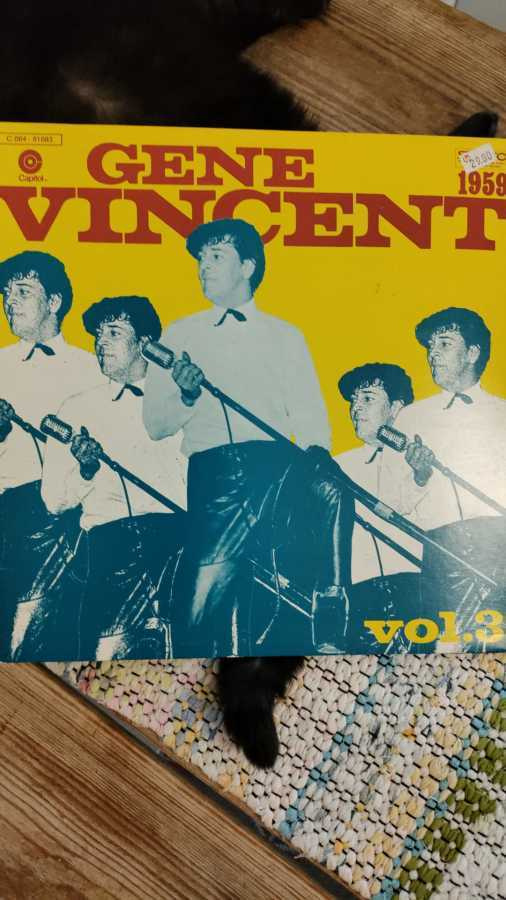 GENE VINCENT - Gene Vincent Story Vol.3 LP (KISSAA EI MYYDÄ)
