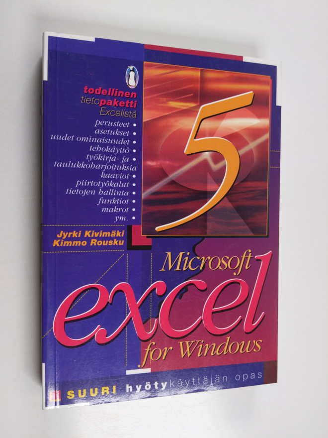 Jyrki Kivimäki : Excel 5 -hyötykäyttäjän opas