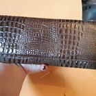 PIERRE CARDIN CLUTCH . Ruskea Krokokuviointi. VINTAGE - pikkukuva 1