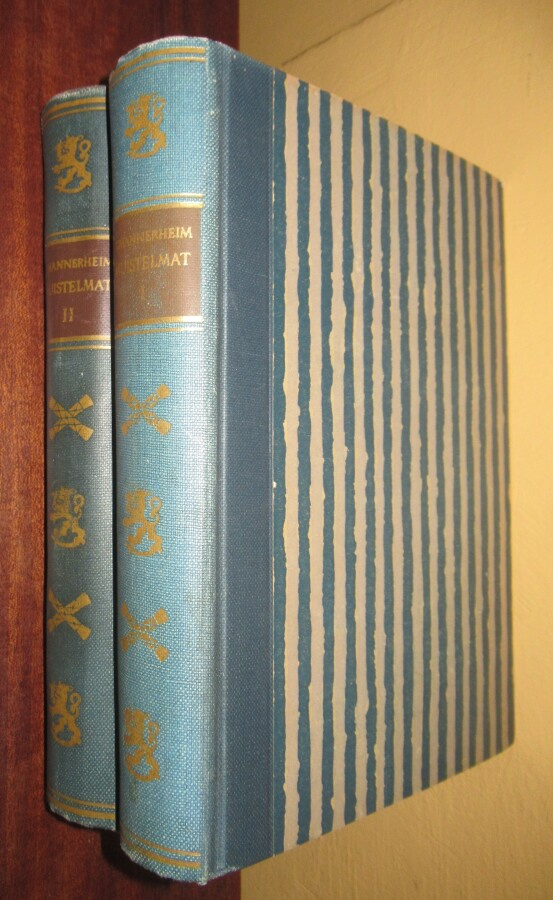 Mannerheim muistelmat 1-2, 1.p 1951 ja 1952