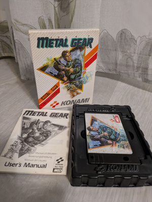Metal Gear MSX 2 CIB