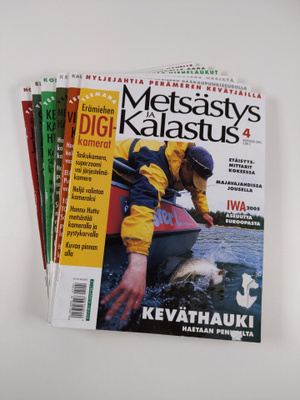 Metsästys ja kalastus 2005 (lehdet 4 - 9, muut puuttuvat)