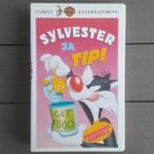 VHS: Sylvester Ja Tipi - Kissanruokaa(1996) - pikkukuva 1