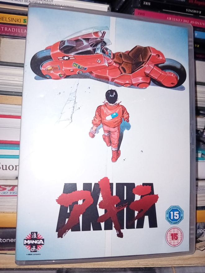 DVD AKIRA ( UK-JULKAISU  ) SIS P.K.T