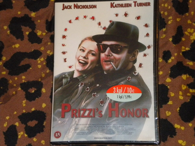 DVD - PRIZZI'S HONOR / Prizzin Kunnia - 1985  MINT