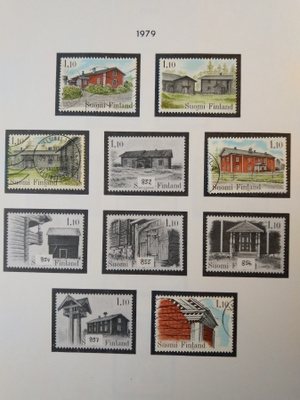 1979 Suomi postimerkki 5 kpl
