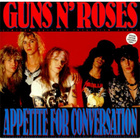 Guns N' Roses – Appetite For Conversation LP UK 1989 CLEAR - pikkukuva 1