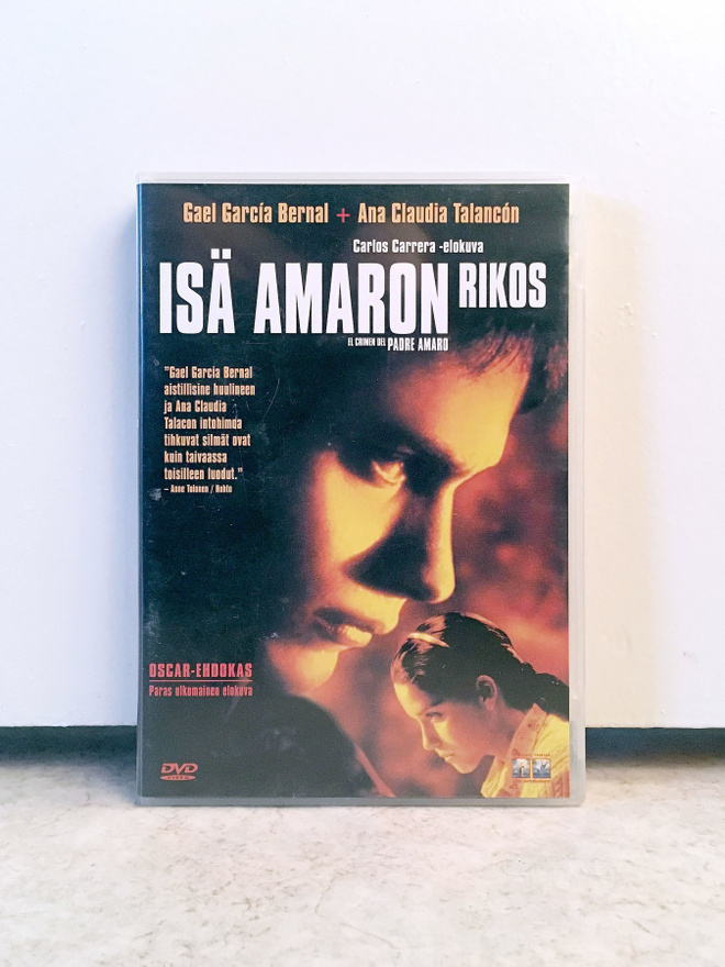Isä Amaron rikos (2002) DVD, *Suomijulkaisu*