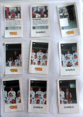 Jyväshyvä 1993-94 joukkue tarroja katso!