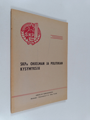 SKPn ohjelman ja politiikan kysymyksiä