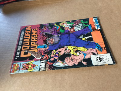 MARVEL SQUADRON SUPREME 9/1986 HYVÄ