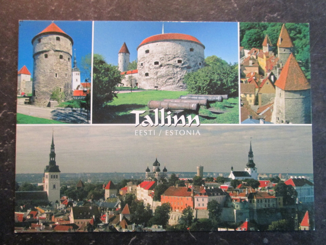KULKEMATON TALLINNA VIRO KAUPUNGIN MUURI KOVA MARGARET