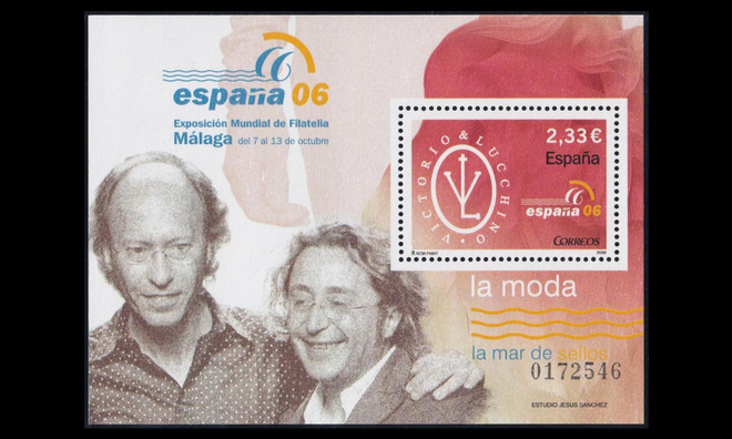 Espanja 4165BL152 ** Postimerkkinäyttely muoti (2006)