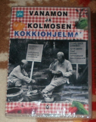 VANAMON JA KOLMOSEN Kokkiohjelmat ~ DVD kelmussa *UUSI*