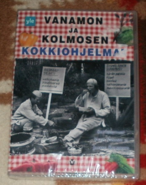 VANAMON JA KOLMOSEN Kokkiohjelmat ~ DVD kelmussa *UUSI*