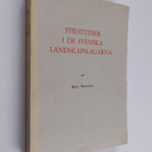 Björn Pettersson : Stilstudier i de svenska landskapslagarna - pikkukuva 1
