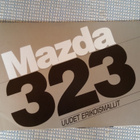 Mazda 323 erikoismallit -esite, 1988 - pikkukuva 2