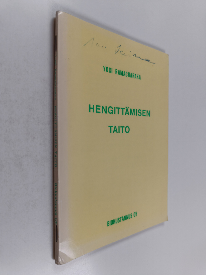 Yogi Ramacharaka : Hengittämisen taito