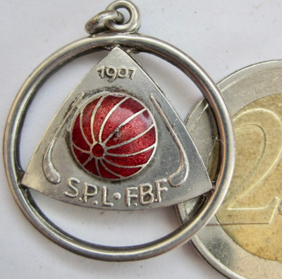 VANHA Merkki Palkinto SPL 1907 Palloliitto Kymi 1946