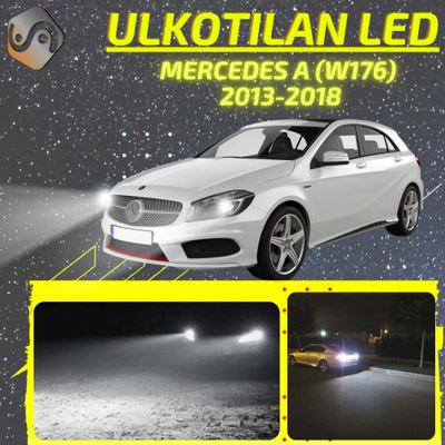 A (W176) 2013-2018 Ulkoiset LED -valot