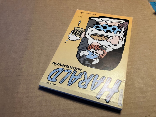 HARALD HIRMUINEN MINI-ALBUMI 2/1989 HYVÄ