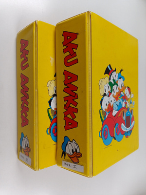 Aku Ankka vuosikerta 1992 (1-52, 2 kansiota)
