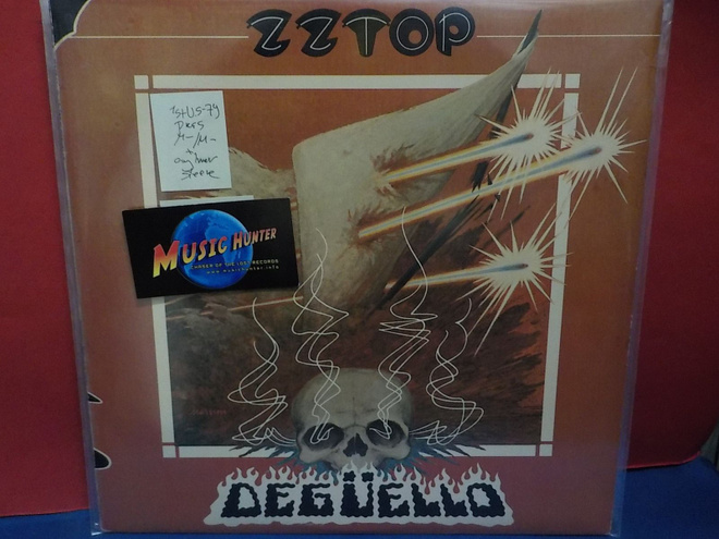 ZZ TOP - DEGUELLO 1ST U.S -79 PRESS M-/M- LP