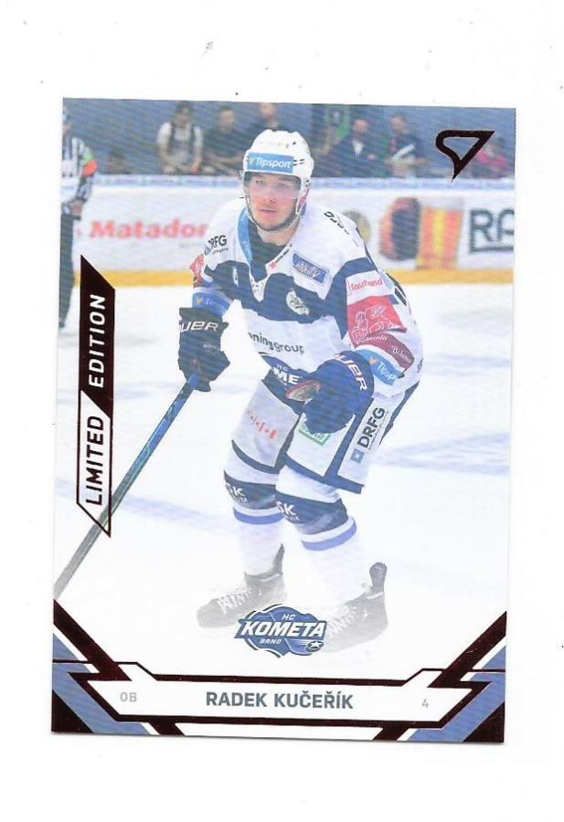 2021-22 Tipsport LTD Edt RED # Radek Kucerik Brno  Ässät /49